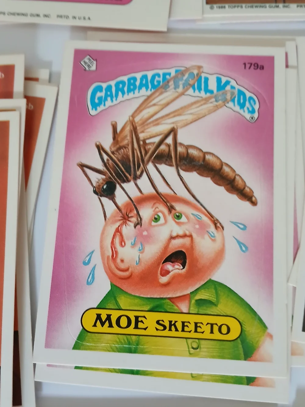 Garbage PAIL KIDS CARDS!